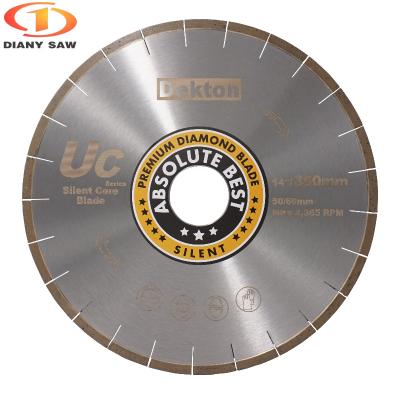 China . High Speed ​​Smooth Straight Edge 16inch/400mm UCY J-slot Circular Saw Blades For Cutting Dekton for sale