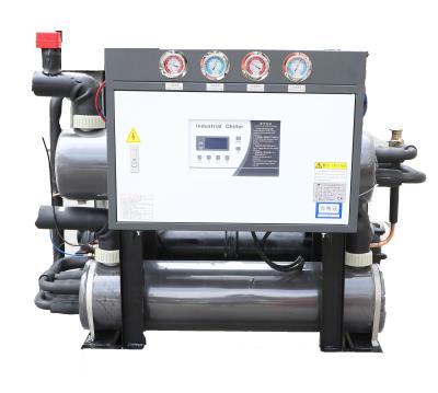 China 30H Water Cooled Chiller with Tube-in-shell Condenser Tape and The Ultimate Cooling Solution for Industria for sale