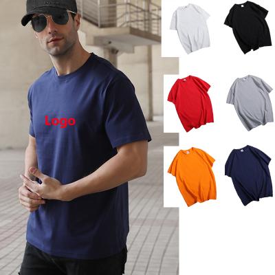 China High Quality 100% Cotton Anti-wrinkle 180GSM Men Printing Plain T-shirt Unisex T-shirt Customized for sale