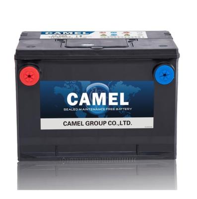 China Camel brand toys 4D-1250R (4D-1200R) vehicle starting lead acid battery 12V 52-211AH battery for starter with JIS certification for sale