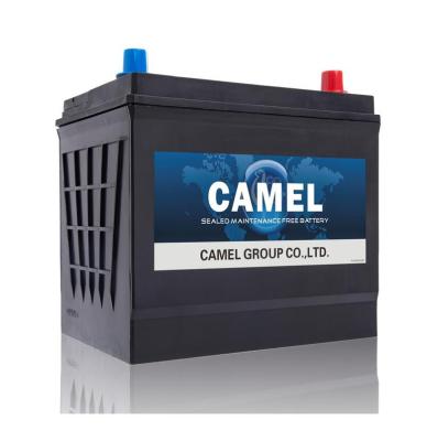 China Toys Camel Brand Starter Lead Acid Battery D23 55D23L 12V 60AH CCA 430 Automotive Battery Power To Begin With JIS High Quality for sale