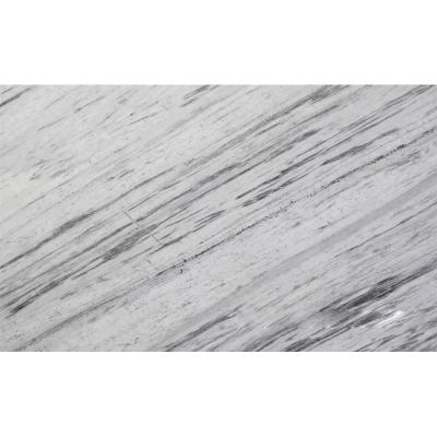 China Modern Wholesale Polished White Countertops Kitchen Vanity Tops Slab Marble Top Panda Marble for sale