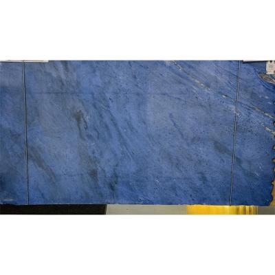 China Modern Bright Crystal Blue Agate Onyx Marble Large Panel Slabs Customize Size For Kitchen Counter Top for sale