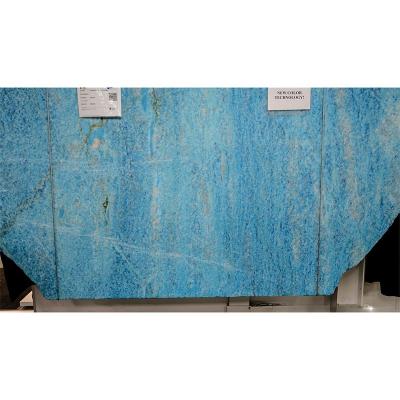 China High Quality Large Size Slabs Porcelain Crystal Blue Green Gems Stone Slab Agglomerated Modern Natural Marble Texture For Wall Flooring for sale