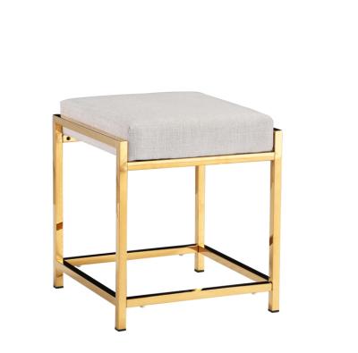 China Cheap Modern Simple Style Stainless Steel Frame Gold Legs Sneak for sale