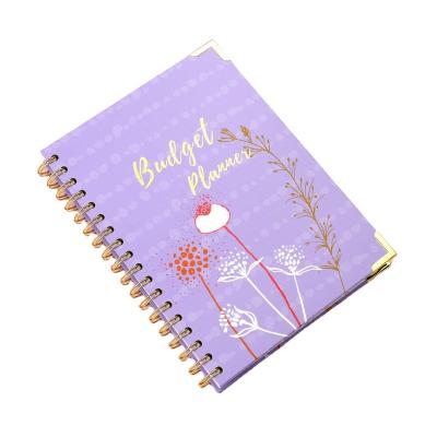 China Spiral Custom A5 Monthly Finance Organizer Expense Tracker Budget Journal  Planner Book Dateless Planner for sale