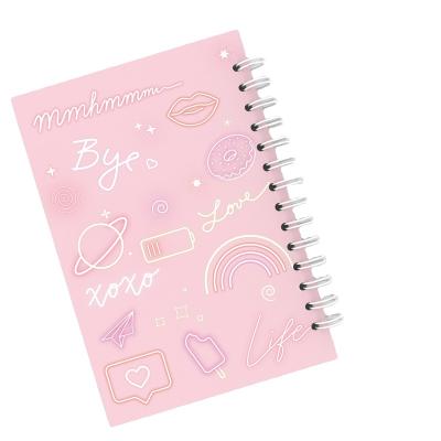 China Magnetic To Do Planner Custom Logo Softcover  Notepad Cover Constellation Notebook Happy Planner Daily Gift Journal for sale