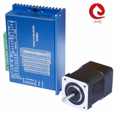 China 42HSE05N-D24  NEMA17 42mm Stepper Motor Driver With 1000PPR Encoder HSS42 Hybrid Servo Driver for sale