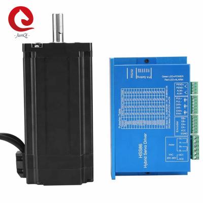 중국 CNC 기계를 위한 12NM 스텝퍼 모터 드라이버 86HSE12N-BC38 HSS86 운전자 판매용