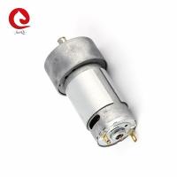 Chine Moteur de boîte de vitesse de C.C de JQM-37RS 395 24V 12V 37mm pour le ventilateur d'extraction d'air à vendre