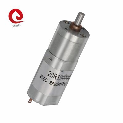 China Jqm-20RS180 6V 12V 24V Dia 20mm Motor van de Versnellingsbak de Kleine gelijkstroom Vermindering voor Automatisch TV-Rek Te koop