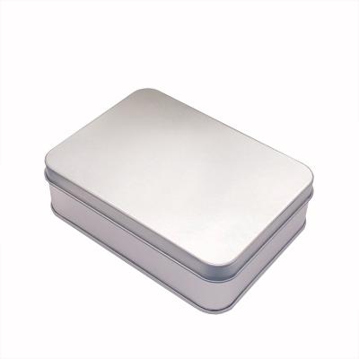 China Recyclable Rectangle Metal Tin Box Wine Storage Gift Box For Game Card Tin Box Packaging for sale