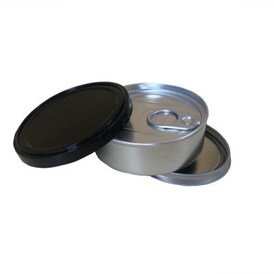 China Wholesale Recyclable Customize 3.5g Pressitin Caviar Tins Tuna Tin For Can Packaging Box for sale