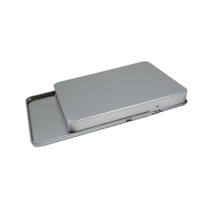 China Child Resistant Kids Make Vintage Heavy Duty Solid Sliding Custom Metal Tin Cases for sale