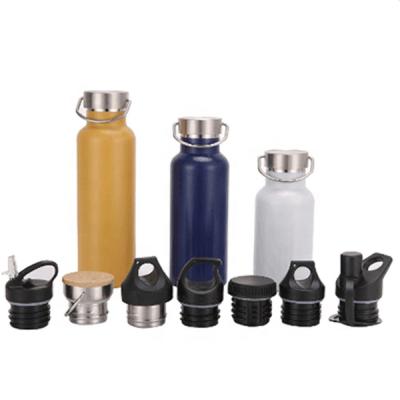 China Country Promotional Convenient Double Corrugated Wall Insulated Stainless Steel Custom Water Bottle for sale