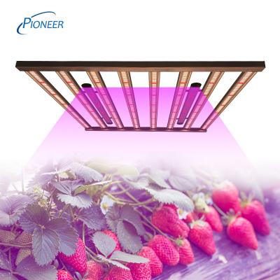 China Seed Starting 2021 Hydroponic Greenhouse 8 Bars 650W Full Spectrum Led To Grow Light For Indoor Plant for sale