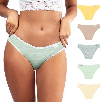 China Antibacterial Panti Wom Hot Feminine Adult Breathable Organic Fat Women Full All Cotton Underwear Knickers Briefs For Plus Size for sale