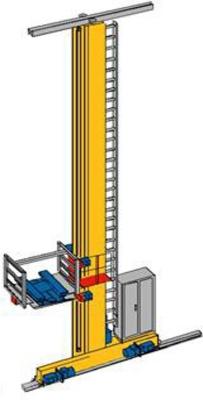 Chine Empileur Crane Single Mast SRM de radars de surveillance aérienne de poids léger de la taille 12900mm à vendre