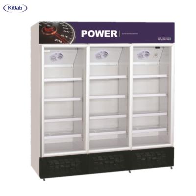 China Single-temperature single-temperature 3-door factory price pepsi-cola freezer fridge upright display refrigerator refrigerator_commercial refrigerator for sale