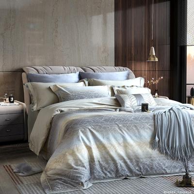 China Disposable Bedroom Bedding Set Cotton Blanket Personality Jacquard Bedding Set for sale