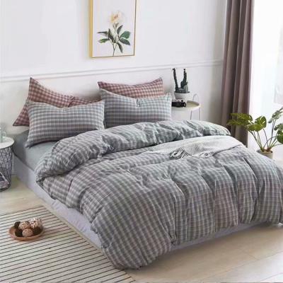 China Hot Sale Disposable Cotton 4 Pieces Bedding Set Comfortable Thicken Casual Bedding Set Luxury for sale