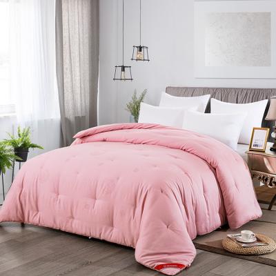 China Hold down factory hot sales real modern real silk comforter 100% silk comforter 100% winter season top level natural silk comforter for sale