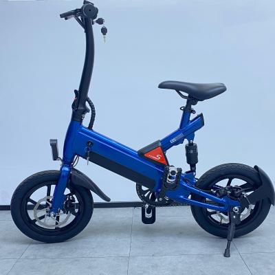 China Eu City Folding Ebike Man Woman Teenage Girls 350w Adult Motor 14 Inch Tire Fat Electric Bike USA UK Warehouse for sale