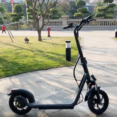 China China Wholesale Price 450W 60KM 12Inch Men's Folding Big Powerful Off Road Electric Scooters For Adults for sale