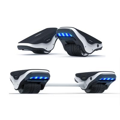 China 2 in 1 design 2+1 LED light 3.5inch mini single wheel smart single electric hoverboard scooter spacewalker glider board for sale