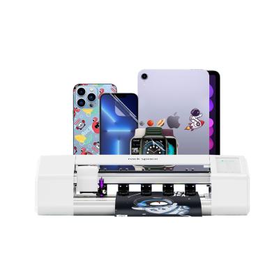 China Custom Full Automatic PC/Notebook Mobile Phone Screen Protector Tpu Hydrogel Film Cutter Machine Smartphone Peel Die Cutting Machine for sale