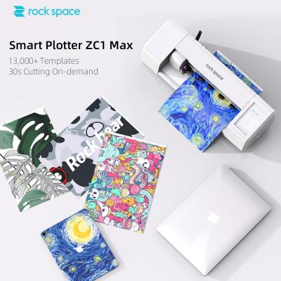 China Self-developed safe system & rockspace zc1 stable tpu mobile phone cover film cutting machine for sale