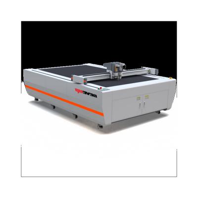 China Garment Shops Cake Box Cardboard Packaging Making Flatbed Cutter Cardboard CNC Slitter Price With Vibration Knife for sale