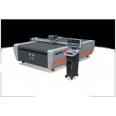 China DEVEUP PVC Digital CNC Automatic PVC Panel Vibrating Oscillating Knife Cutting Machine for sale