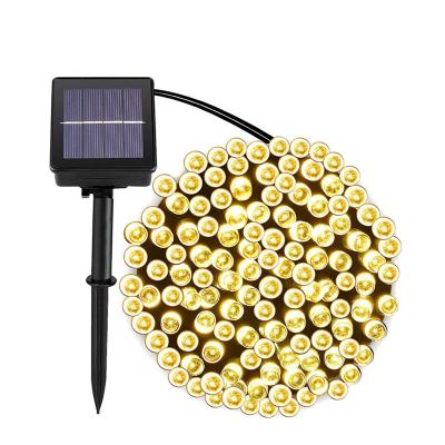 China Outdoor Decoration Lighting Solar String Lights For Garden Waterproof 5M 7M 12M 22M 5M 7M 12M 22M Outdoor Lighting Fairy Solar Christmas Holiday Decoration 6V Battery for sale