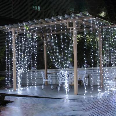 China 3M LED String Lamp Light Outdoor Solar String Lights Curtain Garland for New Year Christmas Decorations Solar Garden Fairy Lights Waterproof for sale