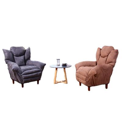 China Single Comfortable Single Sofa Chair Space Saving Reclining Sofa Lazy Sofa Chair for sale