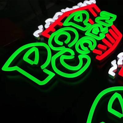 China To advertise wholesale advertising LED sign, commercial, acrylic neon sign, illuminated signage, for sale