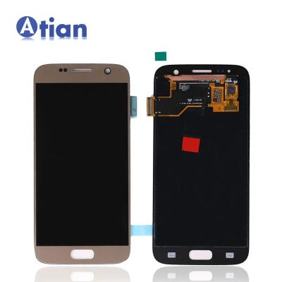 China 50% Discount For Samsung For Galaxy S7 LCD Display Touch Screen Digitizer Assembly Screen Complete For Samsung S7 5.1 inch LCD for sale