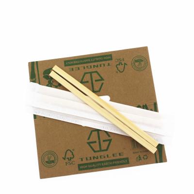 China Wholesale Food Grade 100% Viable Natural Custom Made Bamboo Wooden Stick 110mm Length Bamboo Coffee Stirrer for sale