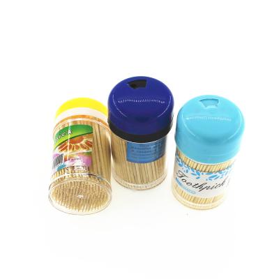 China 300pcs PP Disposable Box High Efficiency Eco Christmas Custom Logo Bamboo Toothpicks for sale