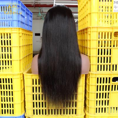 China Factory Price Silky Straight 13x4 Lace Front Wig With Baby Hair, Korean Hair Wigs, Russian Wigs Single Knot Lace Front Wig for sale