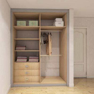 China (Size) E door design reasonable price adjustable European standard furniture. - latest built in wardrobe for sale