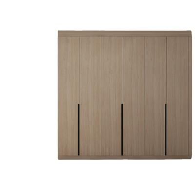 China (Size) Adjustable Transitional Luxury Bedroom Fitted PVC Wardrobes Cabinets for sale