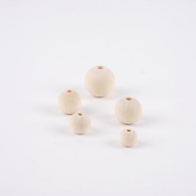 China Decoration Diy Jewelry Bracelet Necklace Made Of Wood Color Lotus Beads Beads Bulk 6 30 mm Round Beads for sale