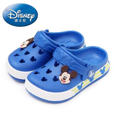 China Minnie Flat Children's Hole Shoes Summer Boys And Girls Slippers Mickey Minnie Children's Beach Shoes for sale