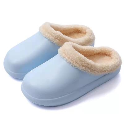 China CUSHIONING cotton slipper winter sale cotton warm anti-slip warm home shoes indoor shoes for sale