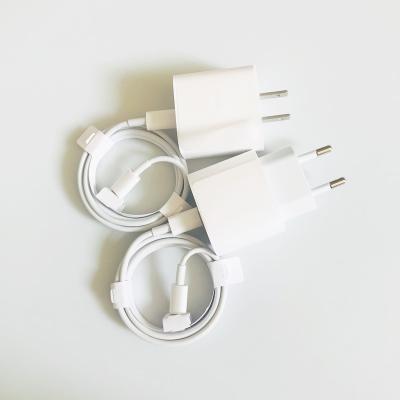 China Original Factory Price 12W 15W 18W 20W High Speed ​​Original Quality Charging PD Super Fast Charger With Type-C PD Cable For iPhone for sale