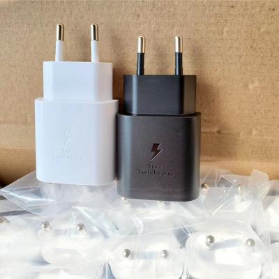 China Free Sample Original Super Fast PD 25W USB High Speed ​​Charging Type C Fast Charger Adapter For Samsung Travel PD Charger for sale