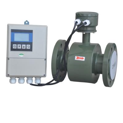 China Electromagnetic Remote Measuring Type Digital Conductive Water Liquids Flow Meter Magnetic Flow Meter Electromagnetic Flow Meter for sale