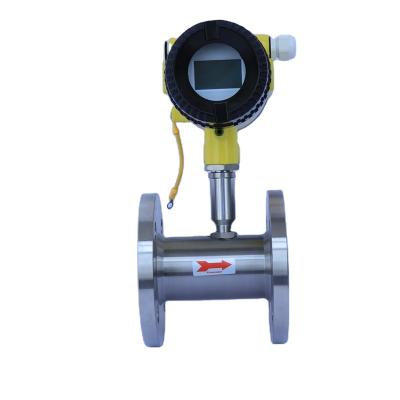 China Liquids Turbine Flowmeter Flange Connection Turbine Liquid Flowmeter Turbine Measuring Liquid Flowmeter for sale